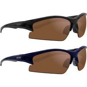 2 Pairs of Epoch Eyewear Brodie Sunglasses with Brown, Brown Lenses - 1 of 4