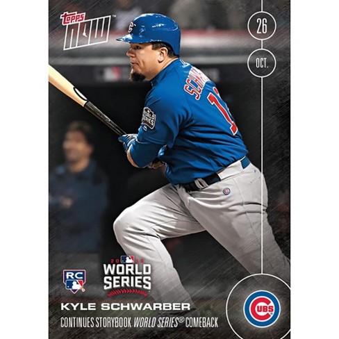 Topps Topps Now Storybook World Series Comeback Chicago Cubs Kyle Schwarber  Rc Card #631a : Target