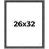 PosterPalooza | Refined Black Picture Frame - UV Acrylic, Foam Board Backing, Hanging Hardware - 2 of 4