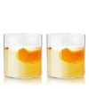 Viski Element Tumblers, Modern Minimalist Old Fashioned Cocktail Glasses, Ultra Fine Lead-Free Crystal 13.5 Oz Set of 2, Clear - 4 of 4