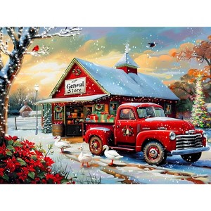 Sunsout A Christmas Delivery 1000 pc Christmas Jigsaw Puzzle 77029 - 1 of 4