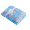 Bacati - Elephants Aqua/grey Embroidered Blanket - 2 of 4