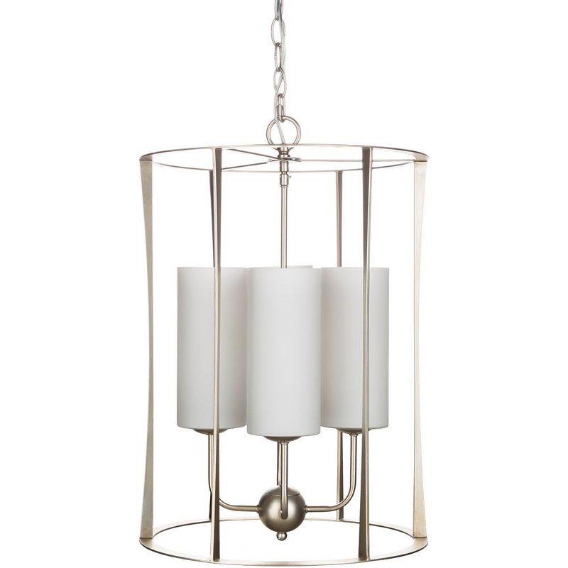 Mark & Day Tovey 24"H x 17"W x 7"D Traditional Metallic - Silver Ceiling Lights, 1 of 3