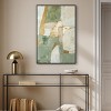 Art Remedy Sage Green Boho elegant abstract wall art Framed - 2 of 4