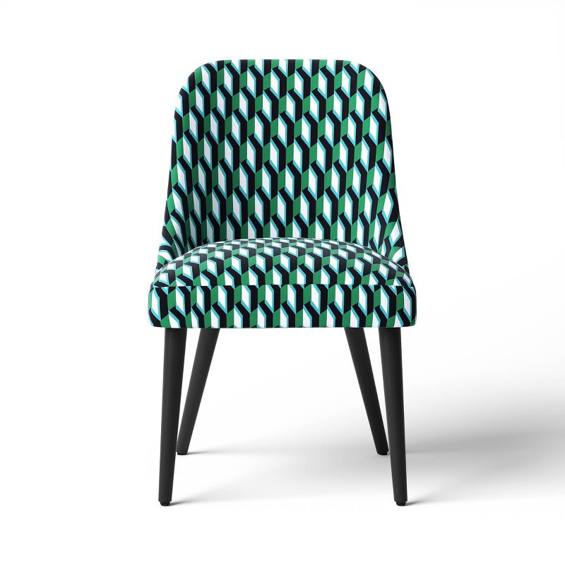 Arrow Geo Green Upholstered Task and Office Chair - DVF for Target, 2 of 7