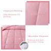 BAGOKIE 2/3 Pieces Bedding Set Down Alternative Comforter with Pillowcase - 3 of 4