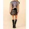 Women's Leave It To Me Faux Fur Jacket - Blue B - 3 of 4