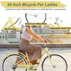 Whisen 26" Ladies Bicycle, Adult Outdoor Bicycle with 7-Speed Gear, Steel Frame, Double Brakes - 3 of 4