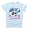 Simply Sage Market America Land of the Free Coquette Garment Dyed Tee - 2 of 4