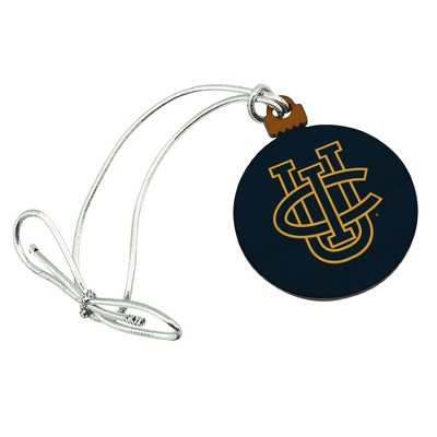 UC Irvine Primary Logo Mini Small Tiny Wood Christmas Tree Holiday Ornament