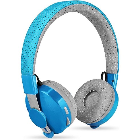  LilGadgets Untangled Pro Kids Headphones Wireless Headphones  for Kids, On-Ear Bluetooth with Built-in Microphone, No More Tangled Wires,  Kids Headphones Bluetooth for School, Blue : Electronics