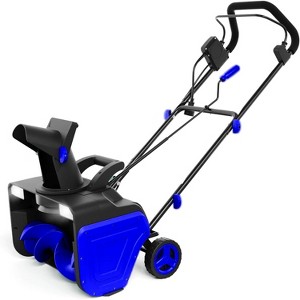 Snow Blower, 20" Width, 10" Depth, 25FT Throwing Distance, 180° Rotating Chute Walkways Driveways Snow Thrower Blaster for Driveway Patio Sidewalk - 1 of 4