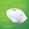 Acer RF Wireless Mouse M501 (White) with USB plug-and-play, ergonomic for right/left-handed users, compatible with Chromebook, Windows, and Mac - 3 of 4