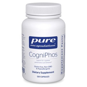 Pure Encapsulations CogniPhos - Neuronal Support for Cognitive Performance and Behavior - 120 Capsules - 1 of 4