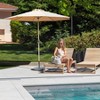 CLIHOME Outdoor Patio Umbrella Base,with Adjustable Knob and 2 Durable Handles,Apply To Patio 1.5''~1.9'' Umbrella - 2 of 4