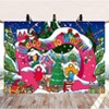 Welcome to Whoville Backdrop 10x8FT Winter Christmas Village Photography Background - 2 of 4