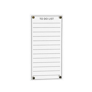 Acrylic To Do List Wall Board Dry Erase Planner 13 Inch Home Workspace Organizer By Melrose - 1 of 3