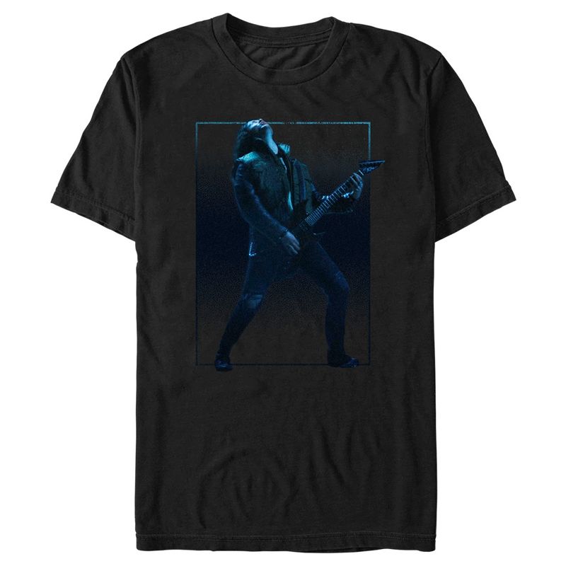 Men's Stranger Things Eddie Munson and His Guitar T-Shirt, 1 of 6
