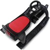 Flexible Flyer PT Blaster plastic sled with steering wheel - Black/Red - image 3 of 4