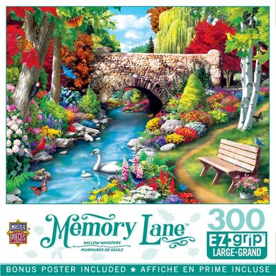 MasterPieces 300 Piece EZ Grip Jigsaw Puzzle - Willow Whispers - 18"x24"