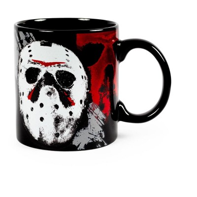 Silver Buffalo Friday The 13th "I Wish It Was Friday" Ceramic Mug | Holds 20 Ounces