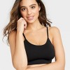 Women's Ribbed Seamless Bralette - Auden™ - 3 of 4