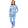 Collections Etc Fleece Butterfly Pj Set - image 3 of 4