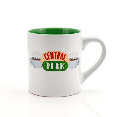 Silver Buffalo Friends Central Perk Ceramic Coffee Mug | Friends Coffee Shop | Holds 14 Ounces