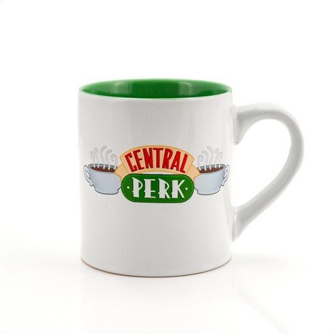 Silver Buffalo Friends Central Perk Ceramic Coffee Mug | Friends Coffee  Shop | Holds 14 Ounces