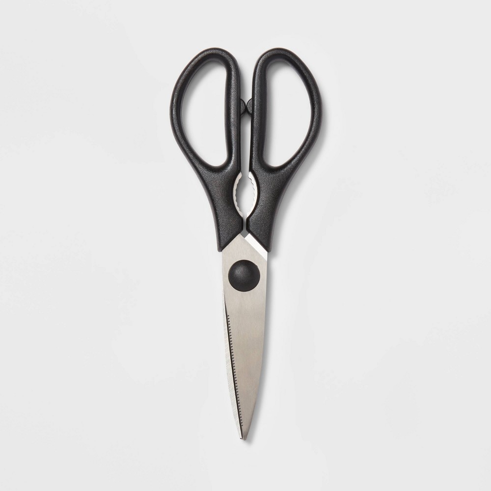 Photos - Kitchen Scissors Kitchen Shears Black - Room Essentials™