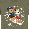 Boys' - Paw Patrol - Chase and Marshall Sledding Short Sleeve Graphic T-Shirt - 2 of 4