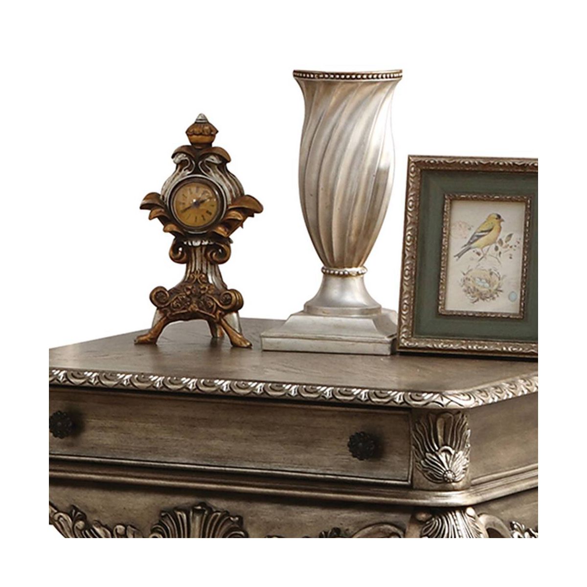 Acme Furniture Ragenardus Accent Table Vintage Oak Finish - thumbnail 6