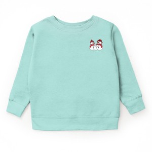 Snowman Family - Youth Graphic Sweatshirt - 1 of 2
