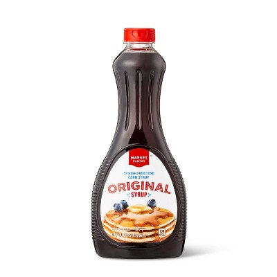 Original No High Fructose Corn Syrup Pancake Syrup – 24 fl oz  - Market Pantry™