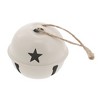 Haute Decor 50mm Jingle Bell Ornaments 12pk Ivory - 2 of 3