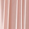Lush Décor Prima Velvet Solid Light Filtering Back Tab/Rod Pocket Window Curtain Panels Set - 3 of 4