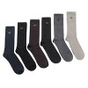Dockers Men's Socks & Hosiery - 6-Pack Cushioned Athletic & Dress Crew Socks for Men - 2 of 4