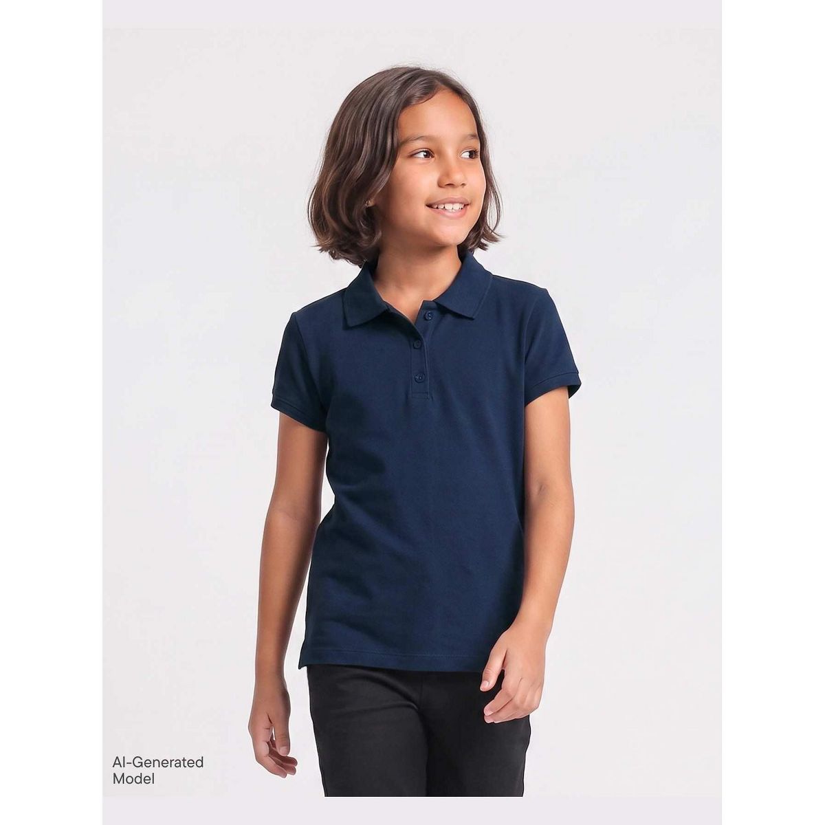The Children's Place Girls Uniform Short Sleeve Pique Polo - thumbnail 10