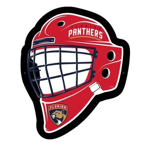 Evergreen Ultra-Thin Edgelight LED Wall Decor, Helmet, Florida Panthers- 15.6 x 19 Inches Made In USA - 1 of 4