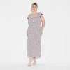 Women's Flutter Cap Sleeve Maxi A-Line Dress - Wild Fable™ - 2 of 3