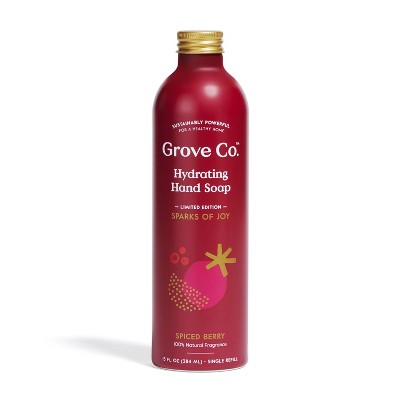 Grove Co. Hydrating Hand Soap Refill in Aluminum Bottle - Spiced Berry - 13oz