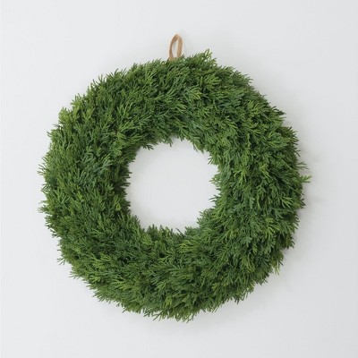Sullivans Artificial Cedar Wreath