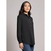 Jones New York Long Sleeve Collared Popover Blouse - 2 of 3