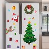 Christmas Refrigerator Magnets Christmas Tree Decoration Magnetic Stickers Christmas Magnets for Fridge Metal Door Garage - 2 of 4
