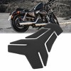Unique Bargains Motorcycle Gas Oil Fuel Tank PVC Rubber Emblem Sticker 1 Pc - 2 of 4