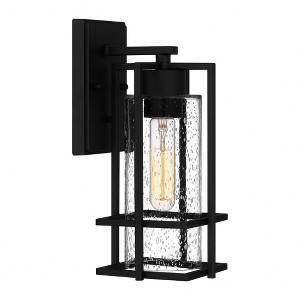 Quoizel Lighting Damien 1 - Light Sconce in  Earth Black - 1 of 3
