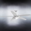 Urban Ambiance Luxury Traditional Indoor or Outdoor Ceiling Fan,  17.6"H x 60"W,  White, UHP9171 - 4 of 4