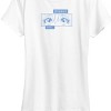 Women's - Instant Message - Manga Girl Eyes Short Sleeve Graphic T-Shirt - 2 of 4