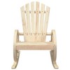 vidaXL Rocking Adirondack Chair Solid Wood Fir - 4 of 4