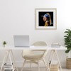 Stupell Industries Iconic Pear Earring Girl Framed Print Under Glass - 3 of 4